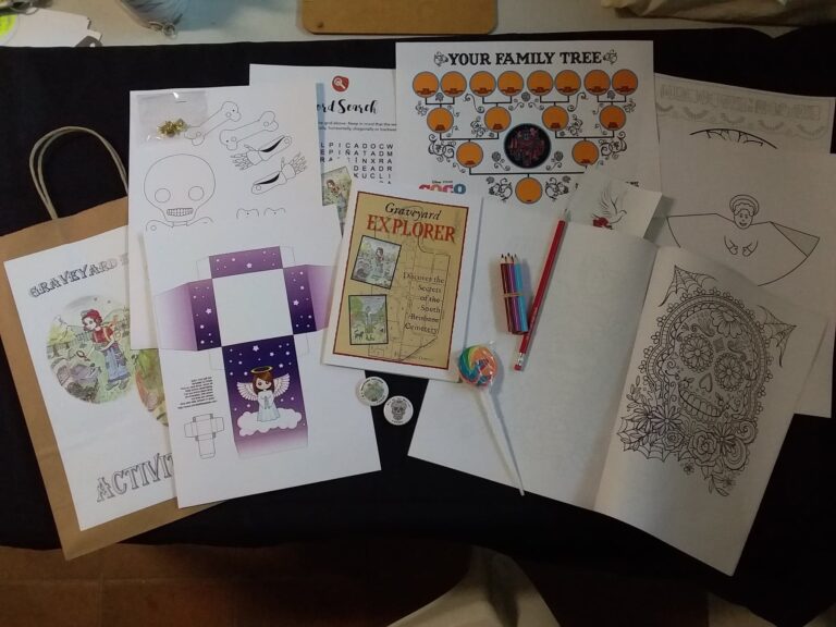 Graveyard Explorer Activity Pack